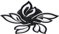 Потолочная люстра Natali Kovaltseva HIGH-TECH LED LAMPS 82006 BLACK