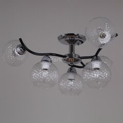 Потолочная люстра Reluce 07624-0.3-06 CR+BK