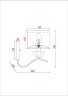 Бра Arte Lamp A4091AP-1CC