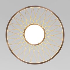 Потолочный светильник Eurosvet 40018/1 LED коричневый