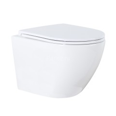 Сет AZARIO: инсталляция с панелью смыва, унитаз Grado N с сиденьем микролифт, белая клавиша смыва (A