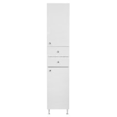 Пенал напольный Loranto Моника 360 360х1800х300 правосторонний, белый (CS00046815)