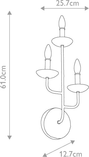 Бра Feiss FE-ANNIE3-PSW