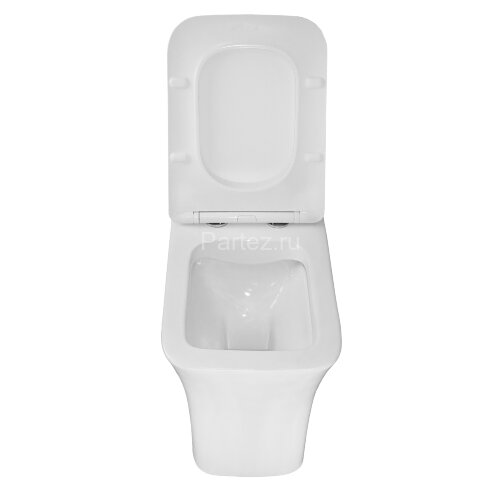 Унитаз-моноблок AZARIO GRESSA 705х370х760 напольный, безободковый, в комплекте с сиденьем дюропласт