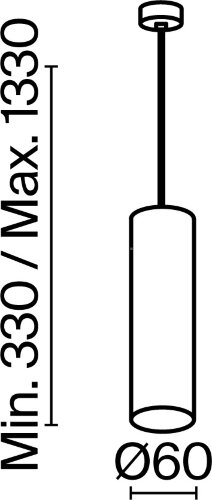 Подвесной светильник Maytoni P075PL-01W