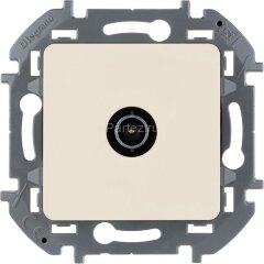 Розетка телевизионная TV Inspiria 2дБ 0-2400мГц с топологией "звезда" механизм сл. кость Leg 673851