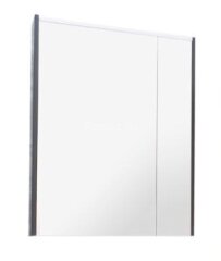 Z_RONDA Шкаф зеркальный 600 мм, белый глянец/антрацит