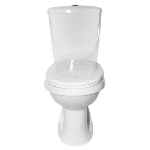 Унитаз-компакт Элисса Оптима Стандарт с сиденьем, белый (43901130302)