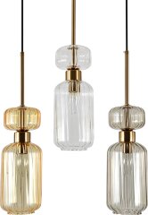 Подвесной светильник Escada 1141/3S BG/CL/AM