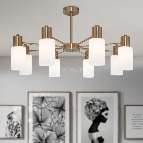 Потолочная люстра Eurosvet 70160/8 латунь
