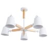 Потолочная люстра Arte Lamp A7141PL-5WH