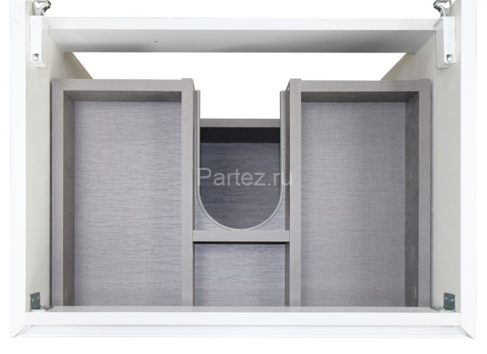 Комплект тумба Azario Velluto 60 600х450х660 подвесная, с раковиной Slim 60, белый матовый (CS000886