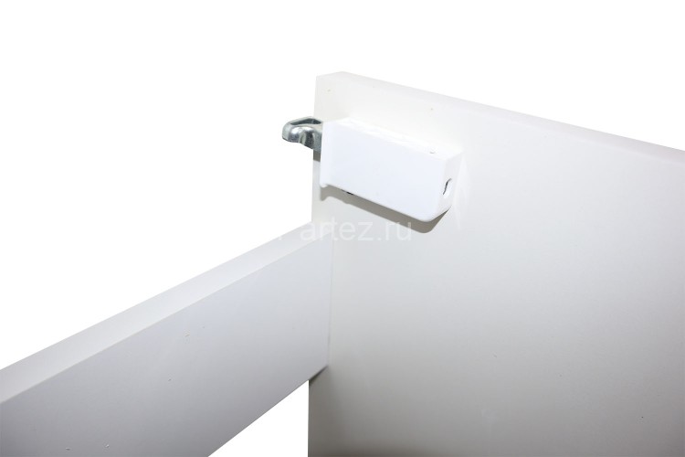 Комплект тумба Azario Velluto 60 600х450х660 подвесная, с раковиной Slim 60, белый матовый (CS000886