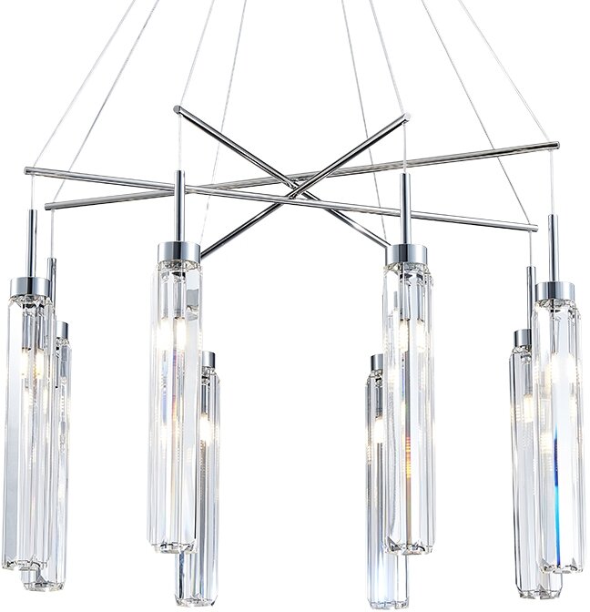 Подвесная люстра Newport 4524+4/S chrome