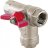 Кран шаровой с прямым фильтром 1/2" в-в баб. VALTEC