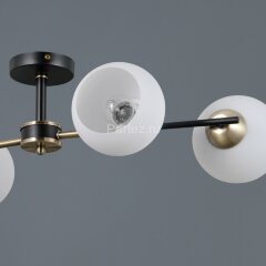 Потолочная люстра ILLUMICO IL0469-4CSQ-24 BK AB LIBRA