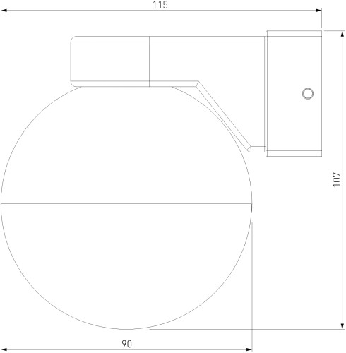 Настенный светильник Elektrostandard MRL 1028 белый