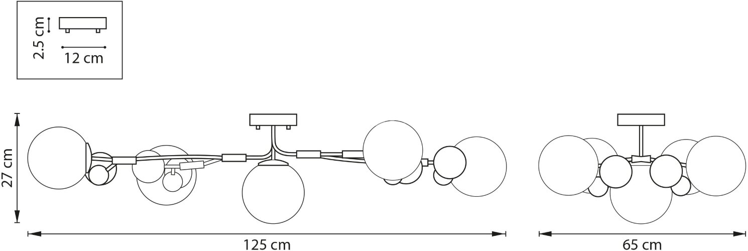 Потолочная люстра Lightstar 815553