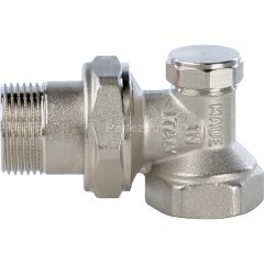 Клапан нижний угловой 3/4" Stout