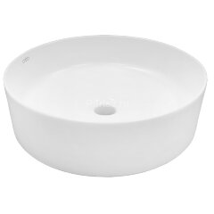 Раковина-чаша Creo Ceramique 400х400х120 накладная, круглая, керамика, белый матовый (PU3100MRMWH)
