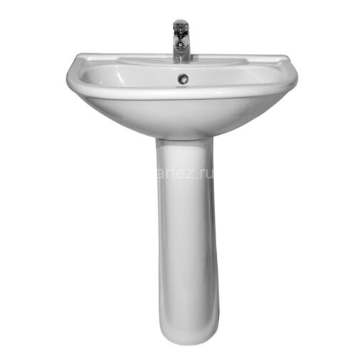 Умывальник-тюльпан Престиж 63,5х48,4х86 белый (45101100102)