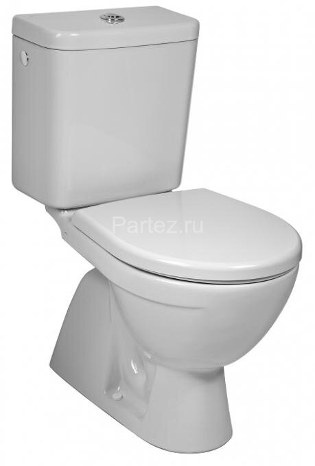 Крышка-сиденье для унитаза Jika LYRA стальные петли, белое (8.9251.5.300.063.9)