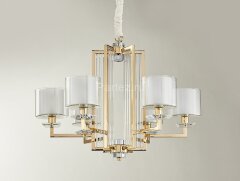 Подвесная люстра Newport 4406+1/C gold