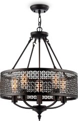 Подвесная люстра Freya FR4166-PL-05C-BL