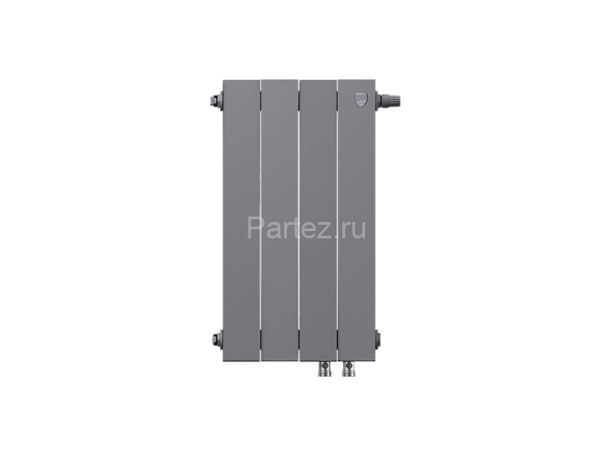 Радиатор Royal Thermo PianoForte 500 /Silver Satin - 4 секц. VDR