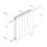 Радиатор Royal Thermo PianoForte 500 /Silver Satin - 4 секц. VDR