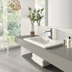 Раковина Sanita Luxe Quadro 60, белая (QDR60SLWB01)