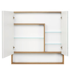 Зеркало-шкаф AQUATON Сканди 90 дуб рустикальный (1A252302SDZ90)