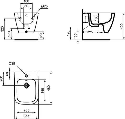 Бачок для унитаза Ideal Standard i.life S угловой, нижняя подводка, 4,5/3 л (T520101)
