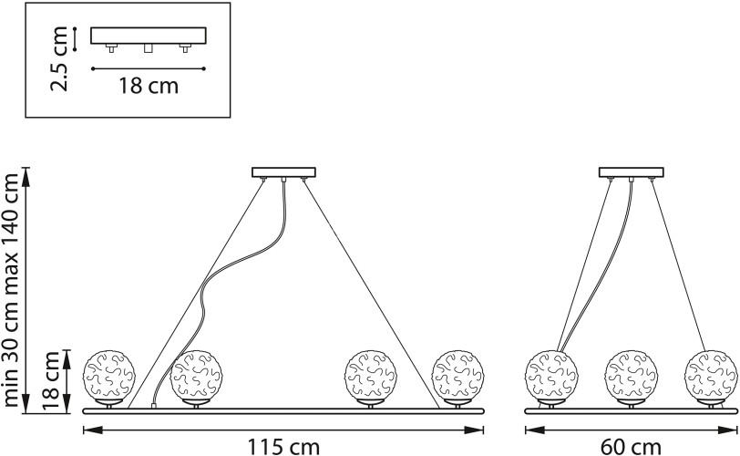 Подвесная люстра Lightstar 815263
