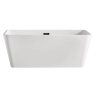 Ванна акриловая Azario LINCOLN 1690х800х580, свободностоящая, в комплекте с сифоном и металлической