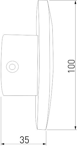 Настенный светильник Elektrostandard MRL LED 1126 черный жемчуг