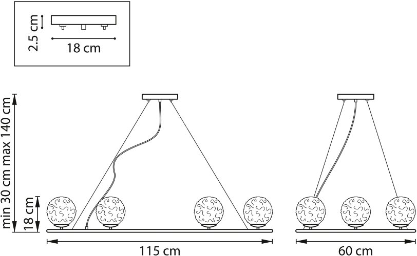 Подвесная люстра Lightstar 815267