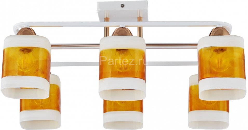 Потолочная люстра Arte Milano 322008/6 WH+FG