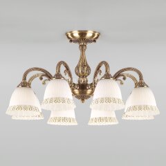Потолочная люстра Eurosvet 60107/8 античная бронза