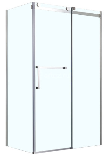 Душевое ограждение Azario VANCOUVER 1000х1200х2000 R, без поддона, прозрачное стекло 8 мм, цвет профиля серебро (AZ-NKF1131R 1000)
