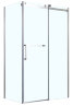 Душевое ограждение Azario VANCOUVER 1000х1200х2000 R, без поддона, прозрачное стекло 8 мм, цвет профиля серебро (AZ-NKF1131R 1000)