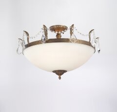 Потолочная люстра Lucia Tucci BARLETTA 182.10 D720 antique