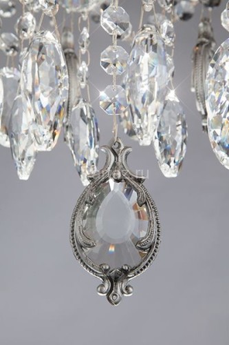 Потолочная люстра Bogate's 276/5 серебро