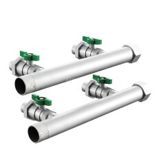 Напорный и всасывающий коллектор для установок Grundfos CMBE TWIN 1 1/4"