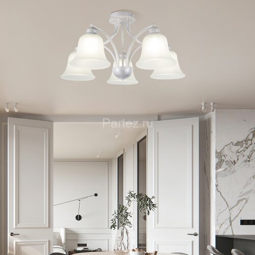 Потолочная люстра Arte Milano 331254/5 WT+SL