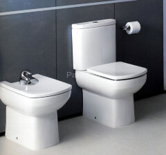 Roca DAMA SENSO COMPACTO Бачок, нижний подвод, двойной слив 3/6л