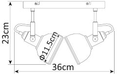 Бра Arte Lamp A5213AP-2BR