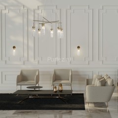 Подвесная люстра Eurosvet 60163/6 латунь