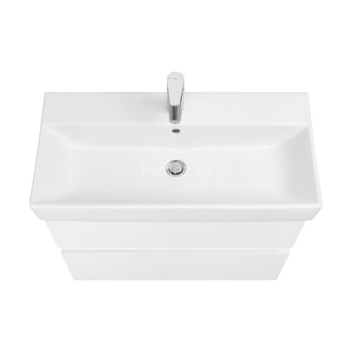 Комплект Roca OLETA модуль для раковины 800 мм, 760х374х548, с 2 ящиками + раковина мебельная PURE 8