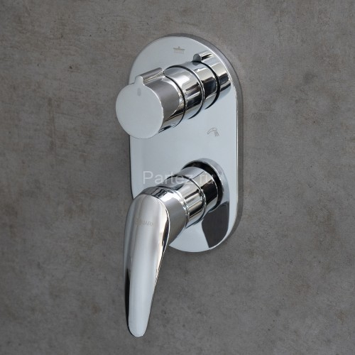 Смеситель Lemark Linara LM0422C для ванны и душа, встраиваемый